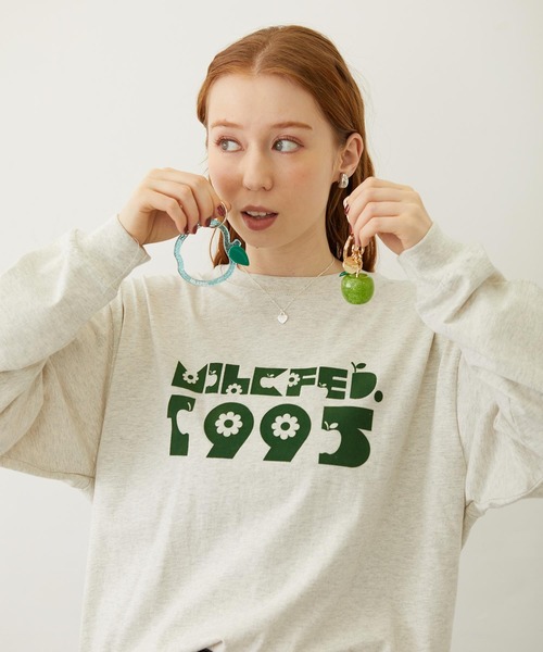 MILKFED.(ミルクフェド)の「GLITTER APPLE CARABINER(キーホルダー・レディース・ライトグリーン・ONE SIZE)」の16枚目の写真