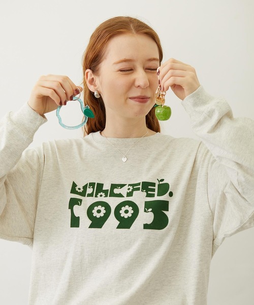 MILKFED.(ミルクフェド)の「GLITTER APPLE CARABINER(キーホルダー・レディース・ライトグリーン・ONE SIZE)」の18枚目の写真