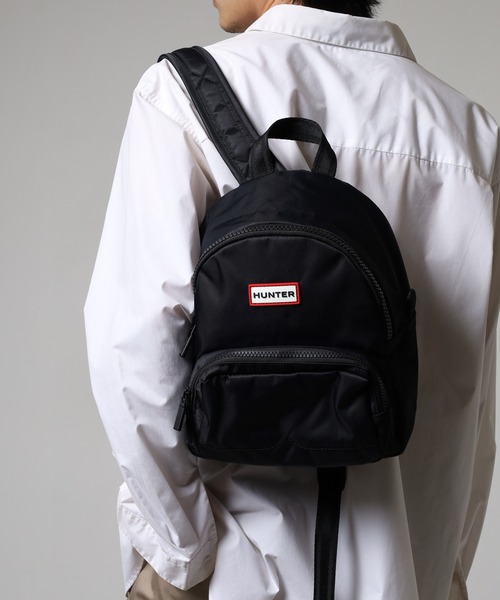 HUNTER（ハンター）の「HUNTER NYLON MINI BACKPACK ナイロン クラシック ミニ バックパック（バックパック/リュック・レディース・ブラック/ピンク/ミント・FREE）」の17枚目の写真