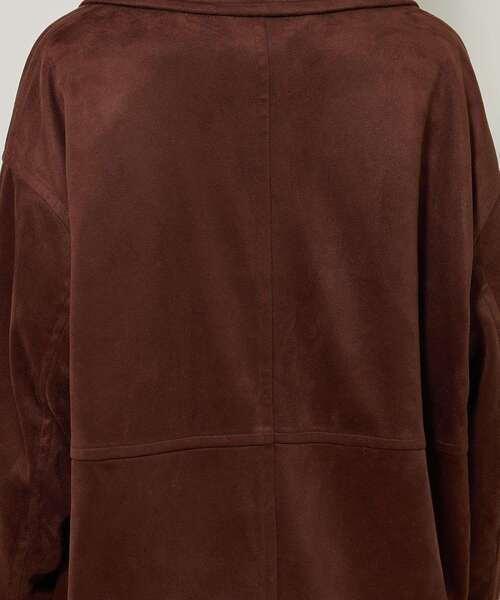Green　Parks（グリーンパークス）の「合成皮革ジャケット（テーラードジャケット・レディース・ブラック/ブラウン・FREE）」の18枚目の写真