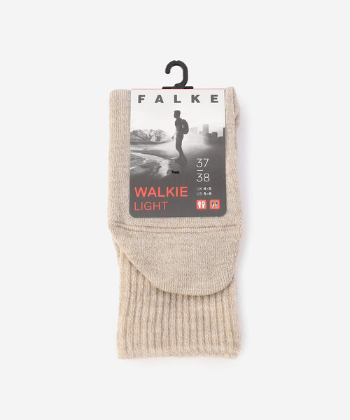 FALKE（ファルケ）の「FALKE | 16486 WALKIE LIGHT SOCKS WOMEN（ソックス/靴下・レディース・ブラック/グレー系その他/Nat/オフホワイト/インディゴブルー/ネイビー/レッド/チャコール/カーキ・37/38）」の11枚目の写真