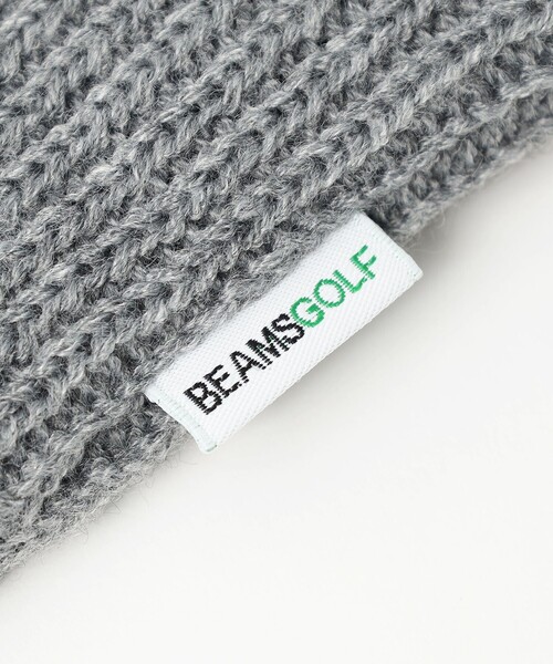 BEAMS GOLF（ビームスゴルフ）の「ニット＆ポーラテック(R) リバーシブル ネックウォーマー（ネックウォーマー/スヌード・メンズ・グレー/ブラック・ONE SIZE）」の7枚目の写真