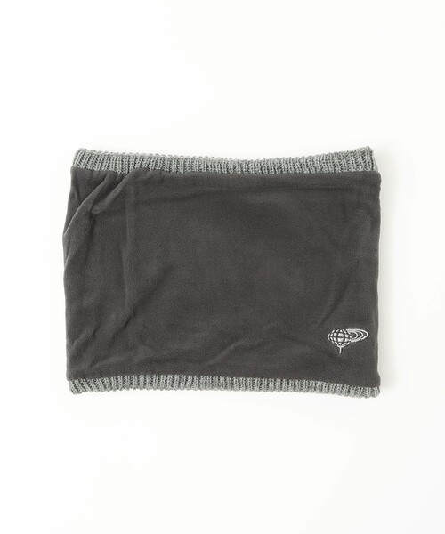 BEAMS GOLF（ビームスゴルフ）の「ニット＆ポーラテック(R) リバーシブル ネックウォーマー（ネックウォーマー/スヌード・メンズ・グレー/ブラック・ONE SIZE）」の8枚目の写真