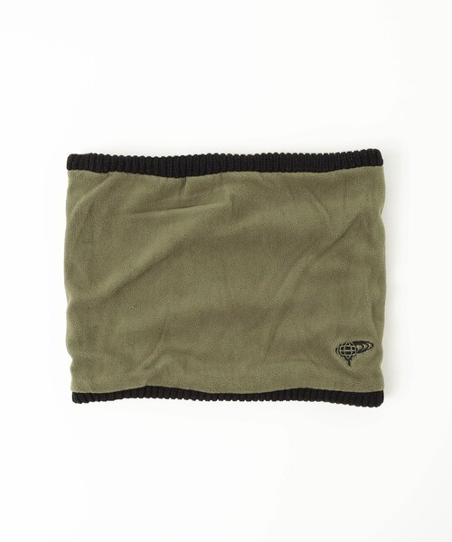 BEAMS GOLF（ビームスゴルフ）の「ニット＆ポーラテック(R) リバーシブル ネックウォーマー（ネックウォーマー/スヌード・メンズ・グレー/ブラック・ONE SIZE）」の12枚目の写真