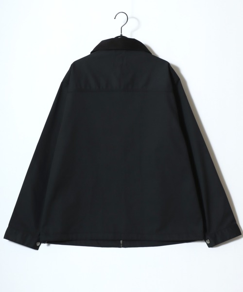 Dickies（ディッキーズ）の「Dickies/ディッキーズ 別注 Hunting Jacket/オーバーサイズ コットン 襟コーデュロイ ハンティングジャケット/ワークジャケット/ブルゾン/レディース メンズ（ブルゾン・メンズ・ブラック/カーキ/ブラック系その他/ベージュ/ブラウン・M/XL/L）」の7枚目の写真