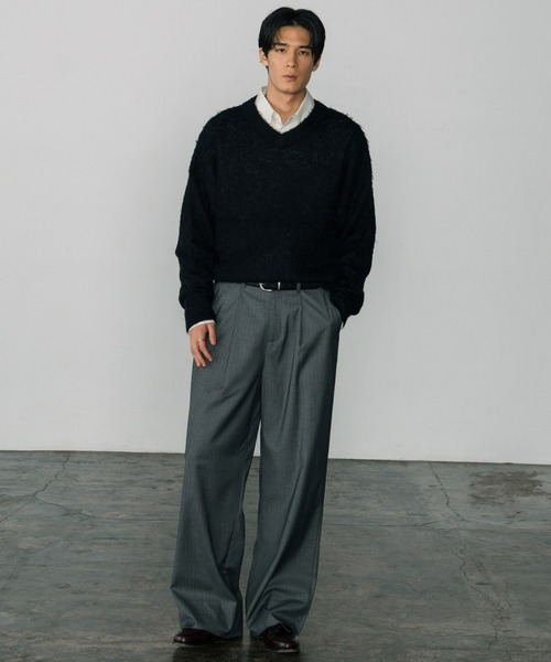 ブラッシュド ウール ニットセーター BROOKS BROTHERS（ブルックスブラザーズ） セーター ニット ブラッシュ