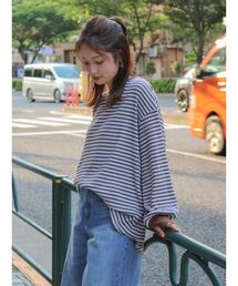 【Ungrid】アングリッド  ロングシャツ Ungrid｜アングリッドのTシャツ/カットソー（長袖）通販 - ZOZOTOWN
