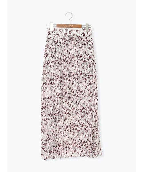 Lugnoncure（ルノンキュール）の「花柄クリンクルギャザースカート《2025autumn catalog item》（スカート・レディース・ブラック/ブラウン/オフホワイト・F）」の14枚目の写真