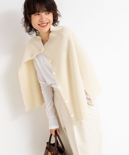 手洗い可能》2WAYニットポンチョ（ニット/セーター）｜NOLLEY'S