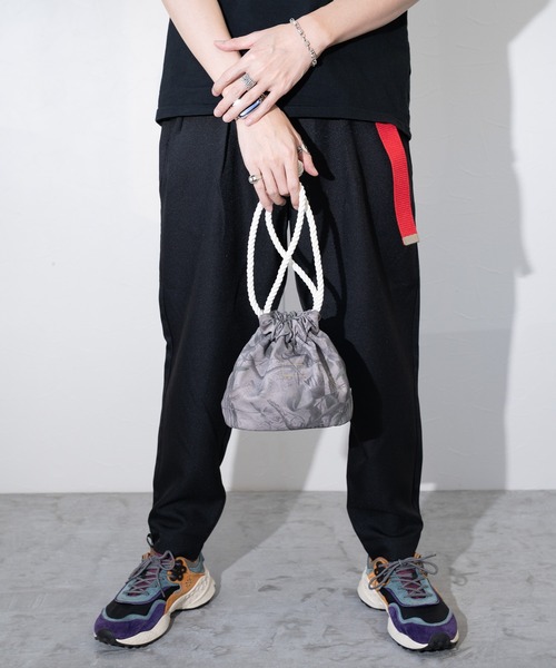 Dickies（ディッキーズ）の「【Dickies】DK TC TWILL DRAWSTRING BAG MN / ディッキーズ ドローストリング バッグ（ハンドバッグ・メンズ・ブラウン系カモフラージュ/レッド/グレー系カモフラージュ・FREE）」の15枚目の写真