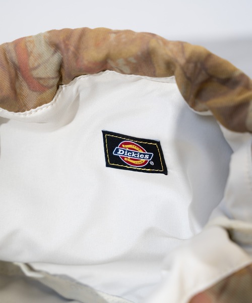 Dickies（ディッキーズ）の「【Dickies】DK TC TWILL DRAWSTRING BAG MN / ディッキーズ ドローストリング バッグ（ハンドバッグ・メンズ・ブラウン系カモフラージュ/レッド/グレー系カモフラージュ・FREE）」の8枚目の写真