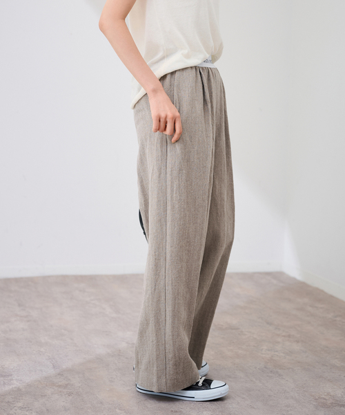 セール】PROTAGONISTA/プロタゴニスタ ウールリネンパンツ（スラックス