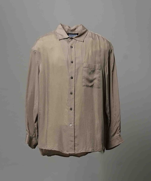 メゾンスペシャル　シャツ UNISEX》Prime-Over Cupra Regular Collar Shirt/プライム
