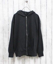 メンズ ミニ裏毛フルZIPパーカー