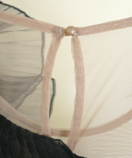 My shawty(マイシャウティー)の「tule motif pants dress(パンツドレス・レディース・ブラック/ミント/ネイビー・SMALL/MEDIUM/LARGE)」の14枚目の写真