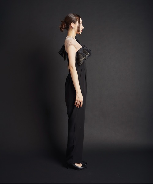 My shawty(マイシャウティー)の「tule motif pants dress(パンツドレス・レディース・ブラック/ミント/ネイビー・SMALL/MEDIUM/LARGE)」の22枚目の写真