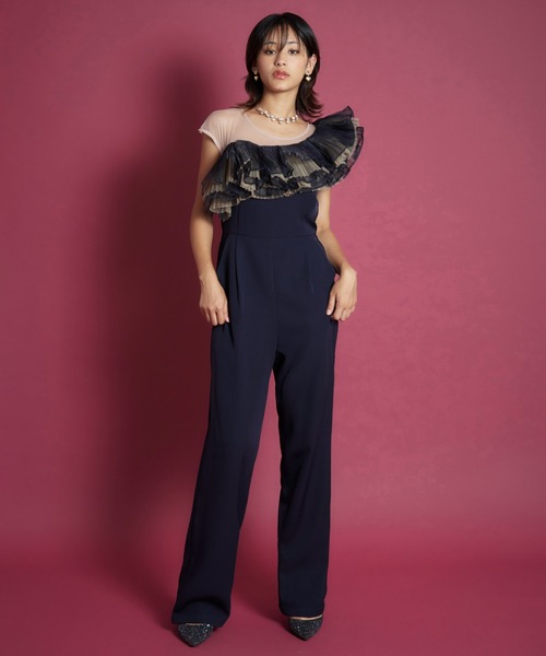 My shawty(マイシャウティー)の「tule motif pants dress(パンツドレス・レディース・ブラック/ミント/ネイビー・SMALL/MEDIUM/LARGE)」の17枚目の写真