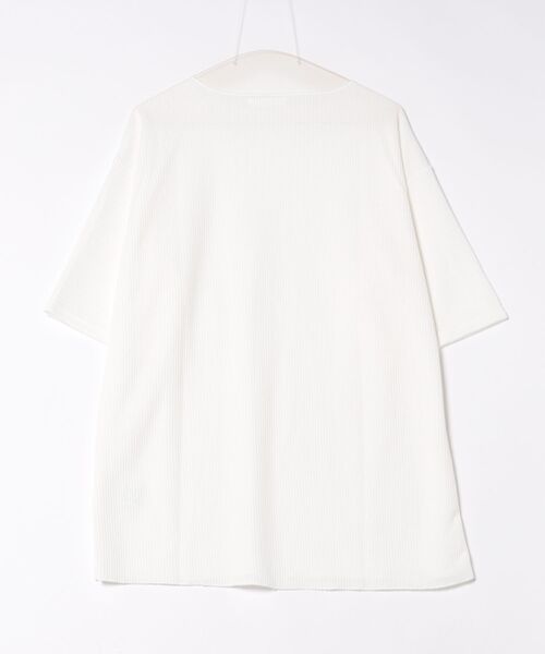 NOWLE(ノウル)の「【NOWLE】透かし編み ドライメッシュ カットオフ Tシャツ(Tシャツ/カットソー・メンズ・ブラック/ホワイト・X-LARGE/LARGE/MEDIUM)」の20枚目の写真