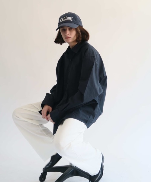 KALENO(カレノ)の「unisex / relax sweat pants(スウェットパンツ・レディース・ブラック/ホワイト・FREE)」の5枚目の写真