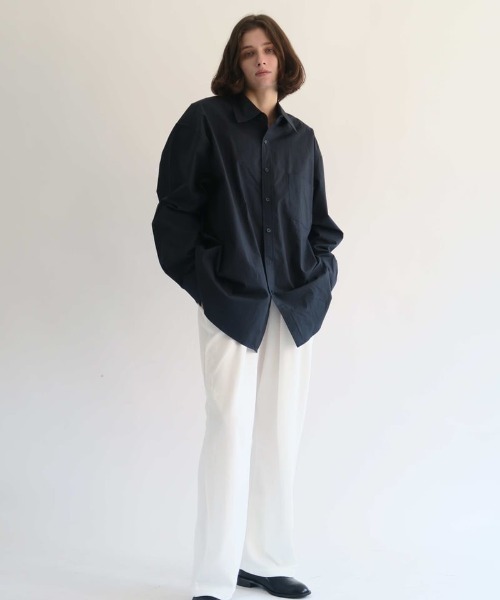 KALENO(カレノ)の「unisex / relax sweat pants(スウェットパンツ・レディース・ブラック/ホワイト・FREE)」の4枚目の写真