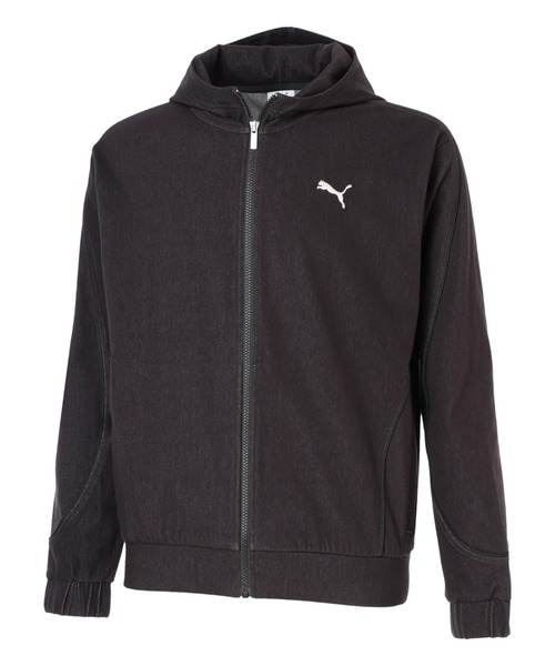 セール】プーマ PUMA デニムライク フーデッドジャケット_（パーカー