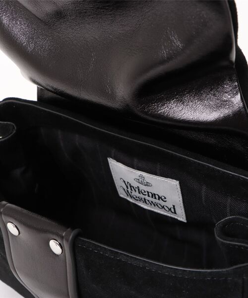 Vivienne Westwood（ヴィヴィアンウエストウッド）の「ZEL TREASURE HANDBAG（ショルダーバッグ・レディース・ブラック/ブラウン・FREE）」の5枚目の写真