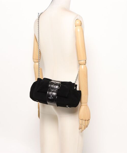 Vivienne Westwood（ヴィヴィアンウエストウッド）の「ZEL TREASURE HANDBAG（ショルダーバッグ・レディース・ブラック/ブラウン・FREE）」の7枚目の写真