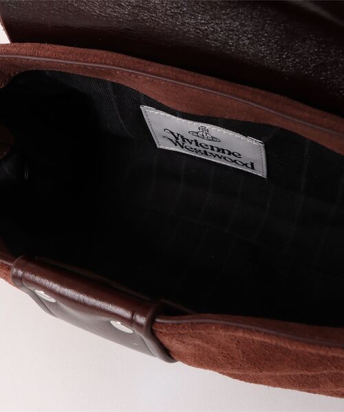Vivienne Westwood（ヴィヴィアンウエストウッド）の「ZEL TREASURE HANDBAG（ショルダーバッグ・レディース・ブラック/ブラウン・FREE）」の8枚目の写真