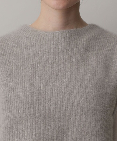 A part by（アパートバイ）の「フォックスカシミヤウールラメベスト（ベスト・レディース・ライトベージュ/グレー・FREE）」の19枚目の写真