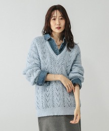 GLOBAL WORK｜グローバルワーク（レディース）のニット/セーター（V