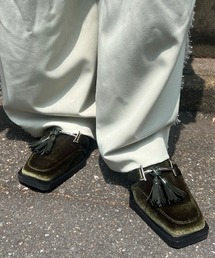 Ameri | UND ANGULAR SOLE TASSEL LOAFER(ローファー)