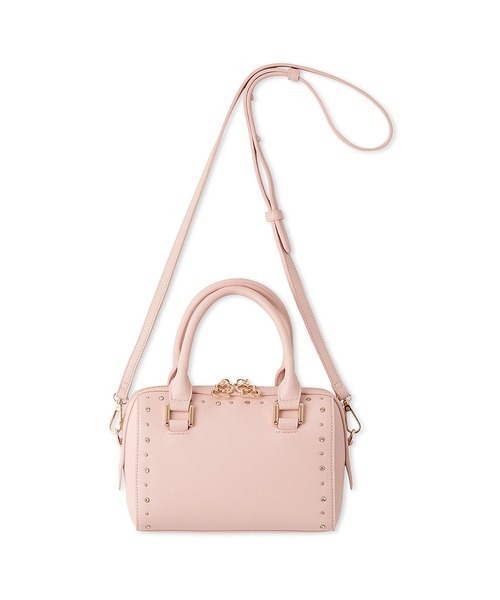 未使用⭐︎CELFORD 2way ブラウン エンボススクエアバッグ ショルダー付 CELFORD（セルフォード）の「エンボススクエアバッグ