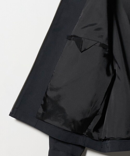 BEAUTY&YOUTH HOLLOW ツイル ジップ ブルゾン ブラック　L BEAUTY&YOUTH UNITED ARROWS（ビューティーアンドユースユナイテッド
