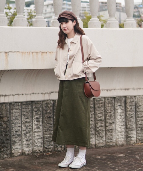 ZOZOMARKET（ゾゾマーケット）の「ボリュームスリーブシャツジャケット-ZOZOMARKET by ハヤシアンナ（シャツ/ブラウス・レディース・サンドベージュ・マルチサイズ）」の11枚目の写真