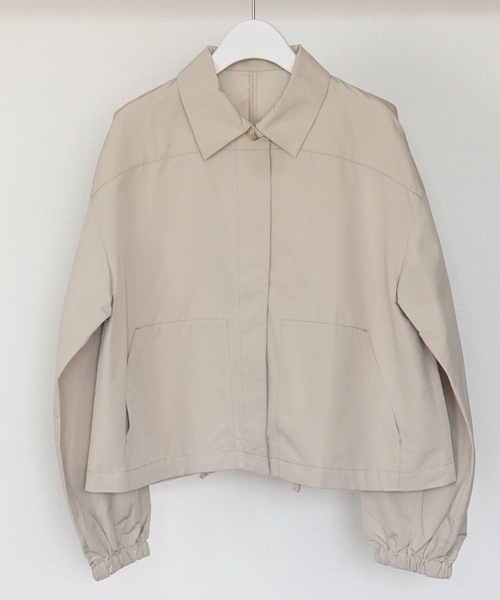 ZOZOMARKET（ゾゾマーケット）の「ボリュームスリーブシャツジャケット-ZOZOMARKET by ハヤシアンナ（シャツ/ブラウス・レディース・サンドベージュ・マルチサイズ）」の16枚目の写真