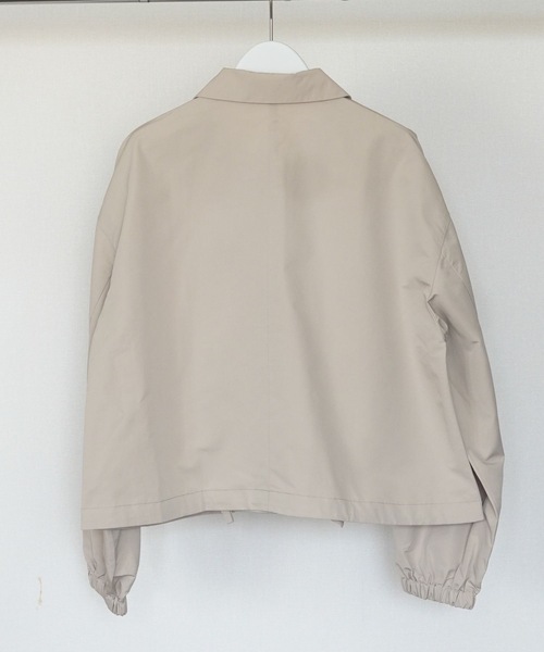 ZOZOMARKET（ゾゾマーケット）の「ボリュームスリーブシャツジャケット-ZOZOMARKET by ハヤシアンナ（シャツ/ブラウス・レディース・サンドベージュ・マルチサイズ）」の17枚目の写真