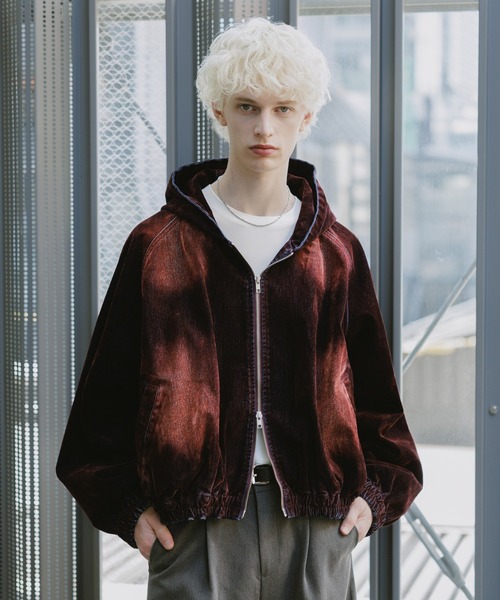 ブルゾン　hare SET UP対応】LUXEレザーブルゾン(HARE)（ブルゾン）｜HARE（ハレ