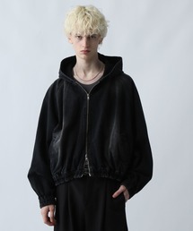 HARE | 【SET UP対応】コンパクトデニムフードブルゾン(HARE)(ブルゾン)