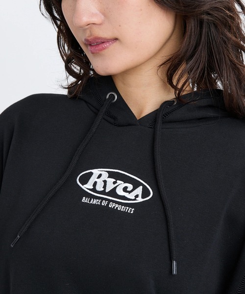 RVCA(ルーカ)の「RVCA レディース CLASSIC HOODED DRESS ワンピース 【2025年秋冬モデル】 @autumn/ルーカスウェットワンピース(ワンピース・レディース・ブラック/グレー/オフホワイト・SMALL/MEDIUM/LARGE)」の15枚目の写真