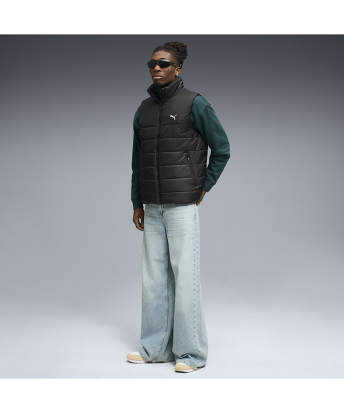 PUMA（プーマ）の「PUMA プーマ メンズ ESS パデッド ベスト（ダウンジャケット/コート・メンズ・ブラック/ネイビー・XX-LARGE/LARGE/MEDIUM/X-LARGE/SMALL）」の8枚目の写真