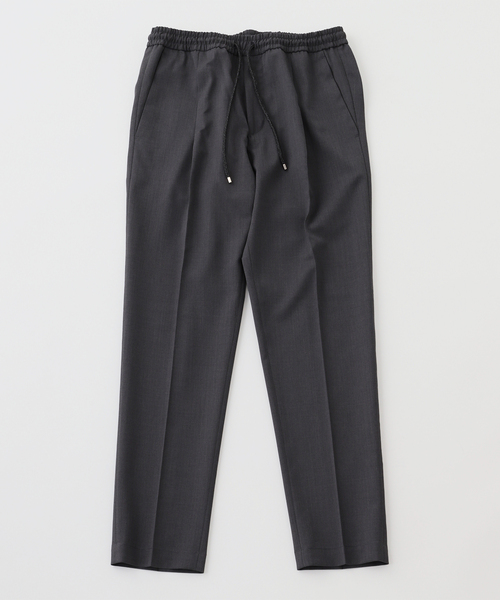 BRIGLIA 1949（ブリリア）の「BRIGLIA(ブリリア) Wimbledon Marzotto イージー パンツ（スラックス・メンズ・グレー/ブラック/ブラウン系その他・46/48/50/44）」の2枚目の写真