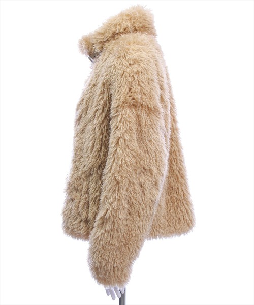 clear（クリア）の「プードルファージャケット［大人 カジュアル 着回し力抜群］≪AW新作≫（その他アウター・レディース・ベージュ/アイボリー・F）」の14枚目の写真