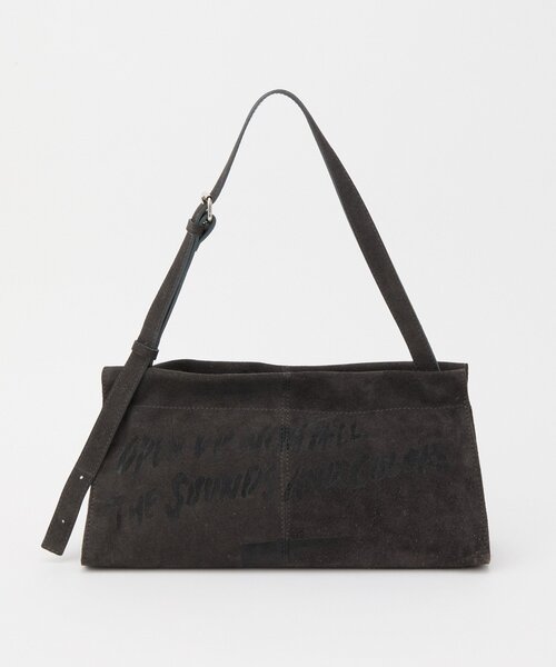 russet（ラシット）の「ステンシルデザインスエードショルダーバッグ（ショルダーバッグ・レディース・グレー/ダークブラウン/イエロー・FREE）」の8枚目の写真