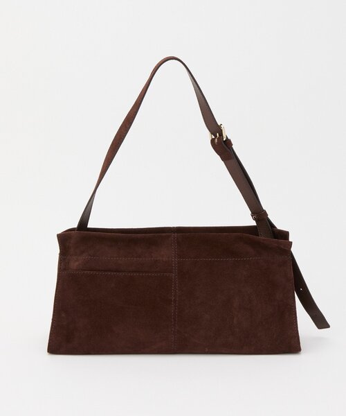 ステンシルデザインスエードショルダーバッグ（ショルダーバッグ