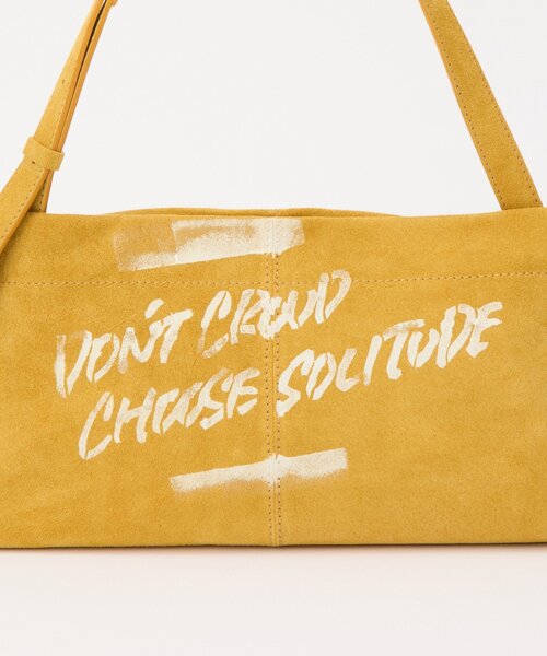 russet（ラシット）の「ステンシルデザインスエードショルダーバッグ（ショルダーバッグ・レディース・グレー/ダークブラウン/イエロー・FREE）」の19枚目の写真