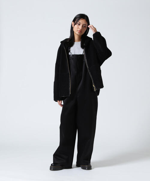 Risley（リズレー）の「Risley/リズレー/リバーシブルボアフーディ（ブルゾン・レディース・アイボリー/ブラック・F）」の8枚目の写真