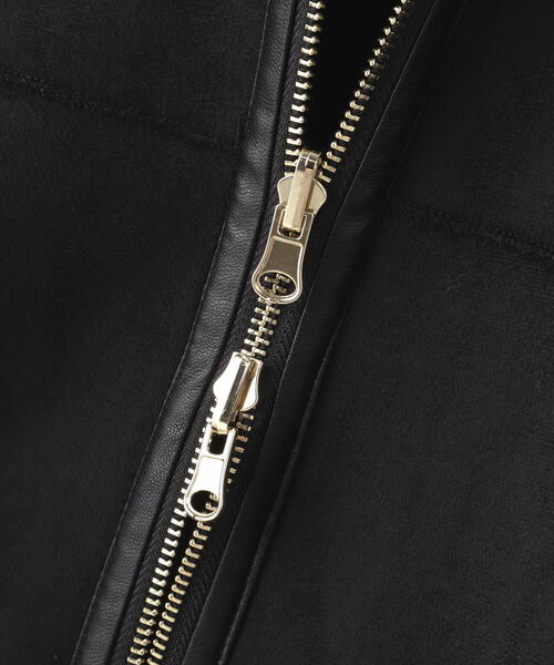 Risley（リズレー）の「Risley/リズレー/リバーシブルボアフーディ（ブルゾン・レディース・アイボリー/ブラック・F）」の21枚目の写真