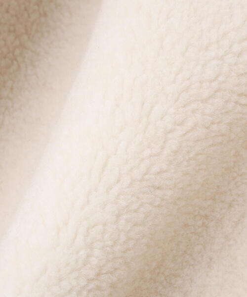 Risley（リズレー）の「Risley/リズレー/リバーシブルボアフーディ（ブルゾン・レディース・アイボリー/ブラック・F）」の10枚目の写真