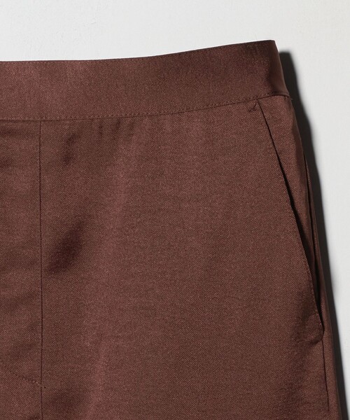A DAY IN THE LIFE UNITED ARROWS(アデイインザライフユナイテッドアローズ)の「サテン カーゴスカート ‐ウォッシャブル‐<A DAY IN THE LIFE>(スカート・レディース・ブラウン系/ブラック/オリーブ・FREE)」の20枚目の写真