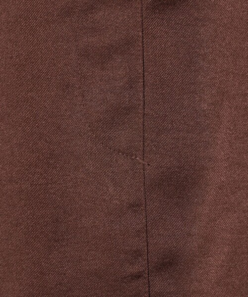 A DAY IN THE LIFE UNITED ARROWS(アデイインザライフユナイテッドアローズ)の「サテン カーゴスカート ‐ウォッシャブル‐<A DAY IN THE LIFE>(スカート・レディース・ブラウン系/ブラック/オリーブ・FREE)」の22枚目の写真